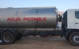 Camion Aljibe Hino con Estanque de Acero Inox